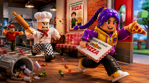 Escape Papa Pizza: Scary Obby Screenshot 2