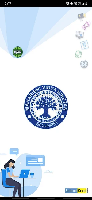 Maharishi Vidyaniketan Parent App Screenshot 0