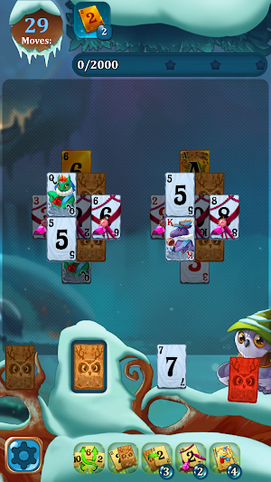 Solitaire: Frozen Dream Forest Screenshot 0