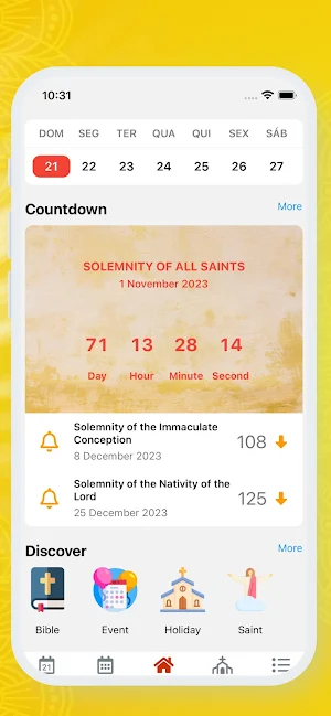 Catholic Calendar 2023 Screenshot 3