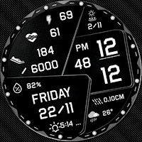 N-SPORT717 Digital Watch Face