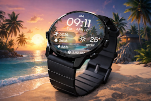 Ocean Paradise Watch Face Screenshot 1
