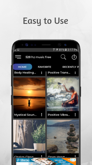 Audio 528 hertz Frequency Music Healing Meditation Screenshot 1