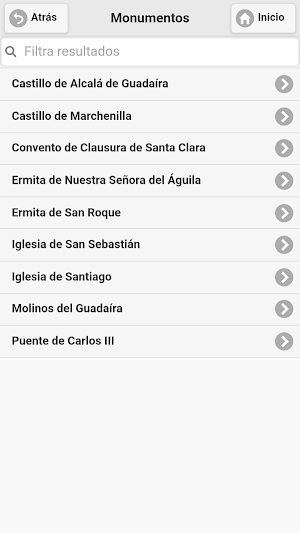 Callejero Tur. Alcalá de Gdra. Screenshot 3