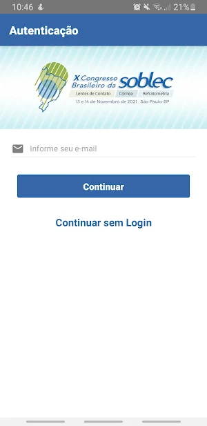 CONGRESSO SOBLEC 2021 Screenshot 0