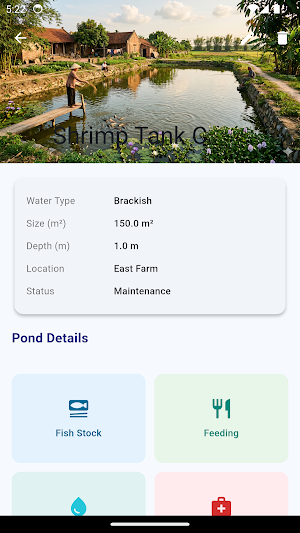 Aqua Farm Tracker Screenshot 2