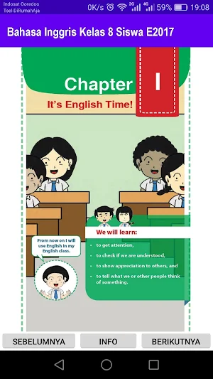 Bahasa Inggris Kelas 8 Siswa E2017 Screenshot 3
