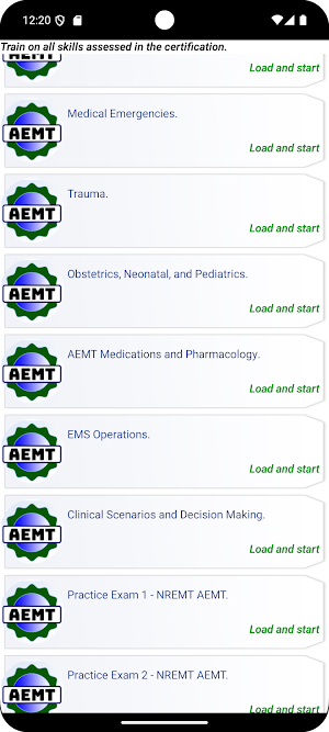 NREMT AEMT Exam Prep 2026 Screenshot 2