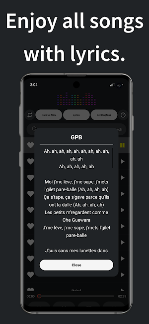 Music Maitre Gims & Lyrics Screenshot 2
