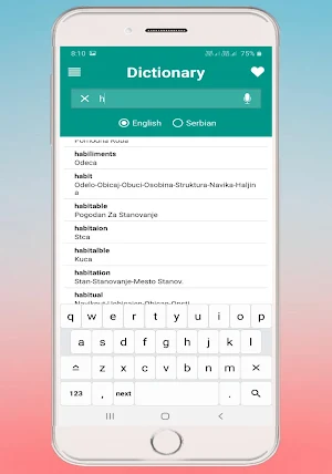 English Serbian Dictionary Screenshot 3