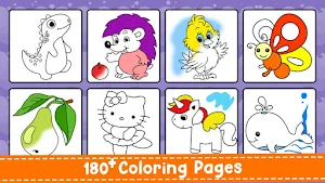 Toddler Coloring Games For Kid Screenshot 1