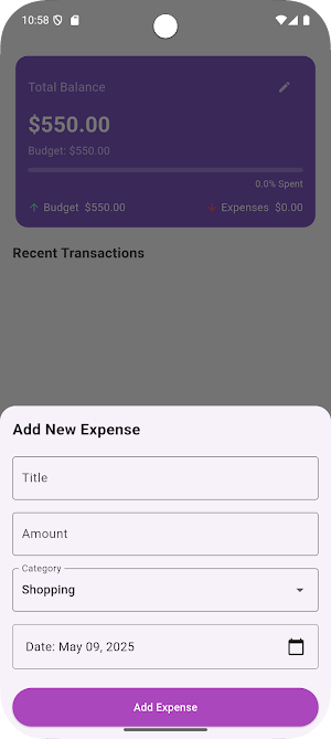 Xpense Buddy Screenshot 1