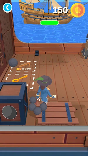 Pirate Battle Idle Screenshot 0