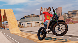 Tricky Bike Stunt : Bike Race Screenshot 2