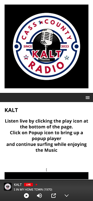 Cass County Radio KALT Screenshot 2