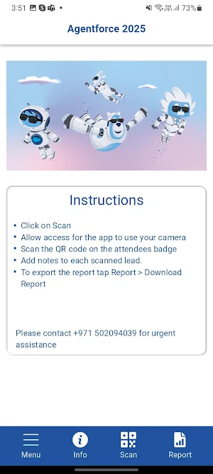 AWT Dubai - Lead Scanner Screenshot 3