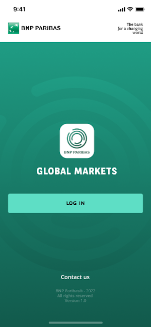 BNP Paribas Global Markets Screenshot 1