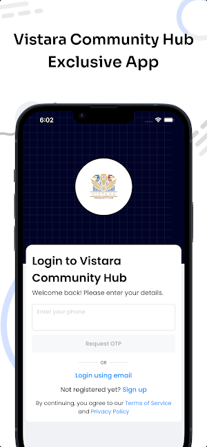 Vistara Community Hub Screenshot 0
