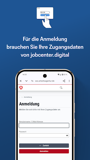 Jobcenter-App Screenshot 1