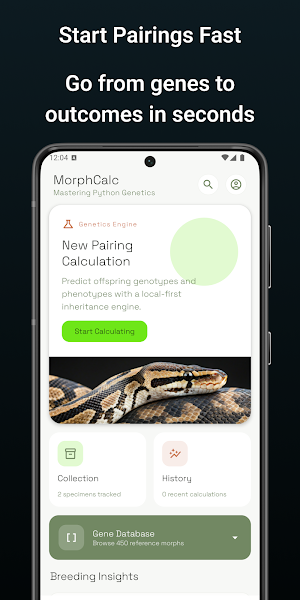 Ball Python Morph Calculator Screenshot 0