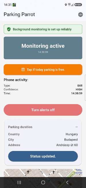Parking Parrot Screenshot 0
