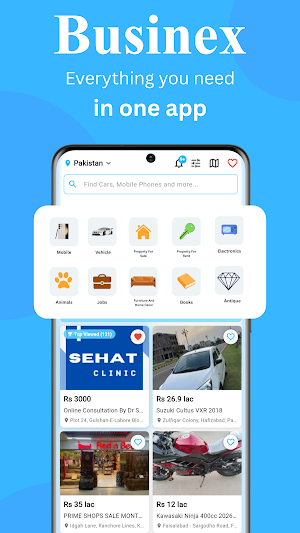 Businex: Buy, Sell & Review Screenshot 0