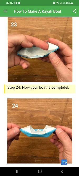 How To Make A Paper Boat Screenshot 3