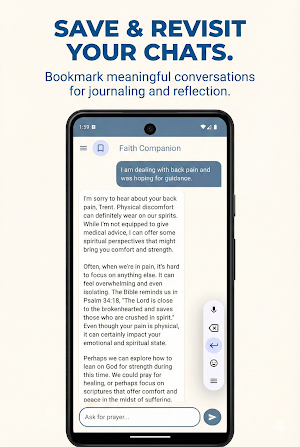 Faith Companion: Bible AI Chat Screenshot 2