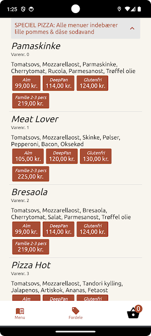 Pizza Delicato Screenshot 1
