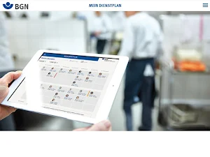 BGN-Dienstplan Screenshot 2