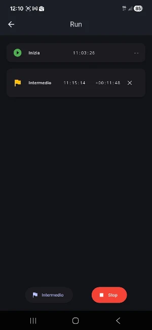 Event Time Logger Screenshot 2