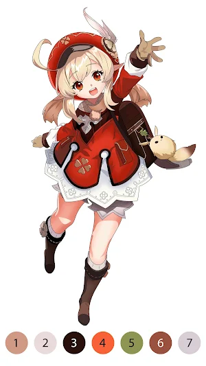 Anime Print - Color by Number Screenshot 3