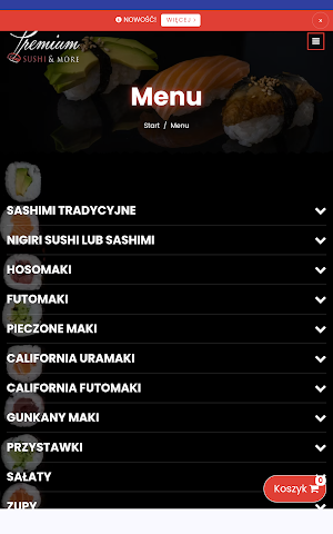 Premium Sushi & More Screenshot 2