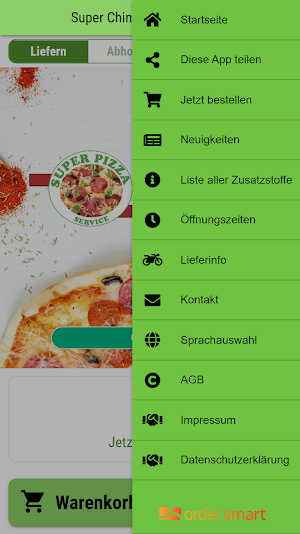 Super China & Pizza Service Screenshot 2