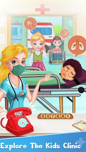 Doctor Kids - Simulator Games Screenshot 1