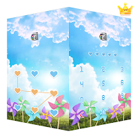 AppLock Live Theme Pinwheel – Paid Theme