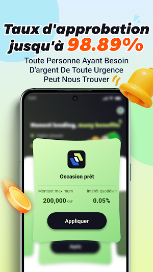 Occasion prêt-prêt en ligne Screenshot 0