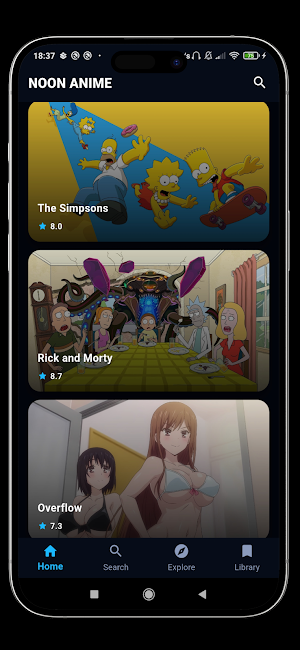 NOON ANIME- Anime TV SUB & DUB Screenshot 2