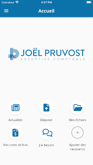 Cabinet comptable Joël Pruvost Screenshot 1