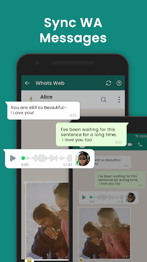 Whats Scan Web, Dual Chat App Screenshot 1