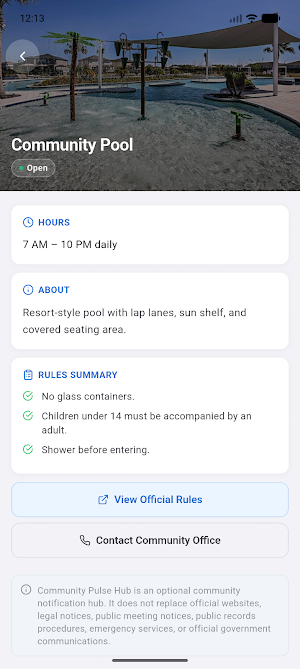 Community Pulse Hub Screenshot 3