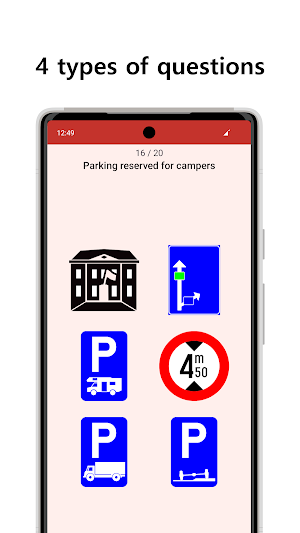 Belgium Road Signs. Test Screenshot 3