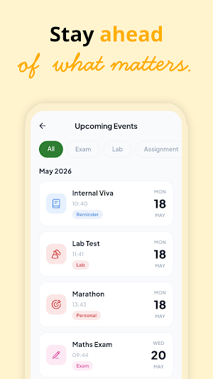 Tickmark: Student Planner Screenshot 3