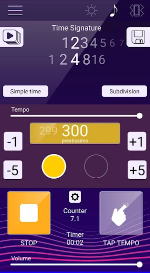 Best Metronome Screenshot 1
