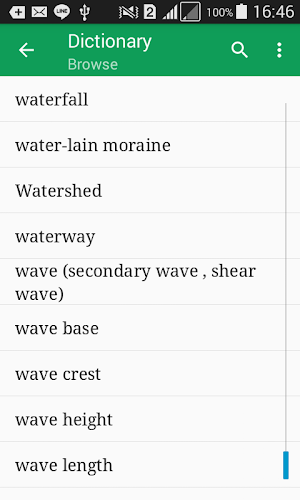 Geology Dictionary Offline Screenshot 0