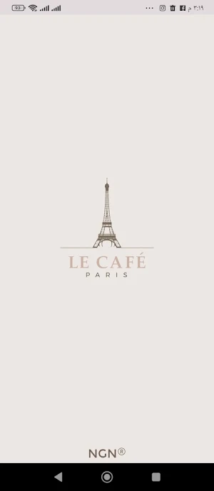 Le Café Paris Portal Screenshot 1