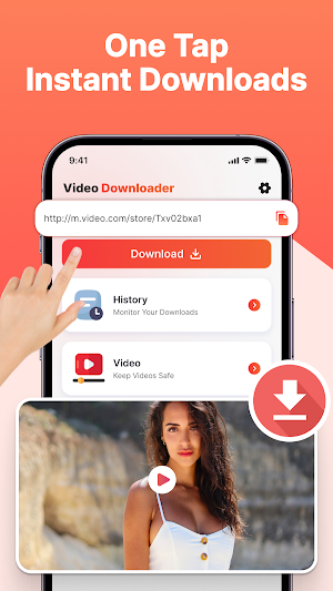 HD Video Downloader & Player Screenshot 0