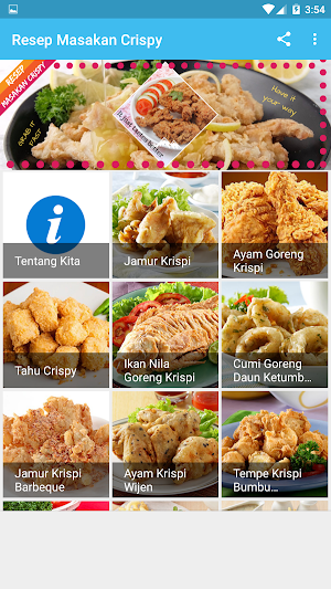 Resep Masakan Crispy Screenshot 1