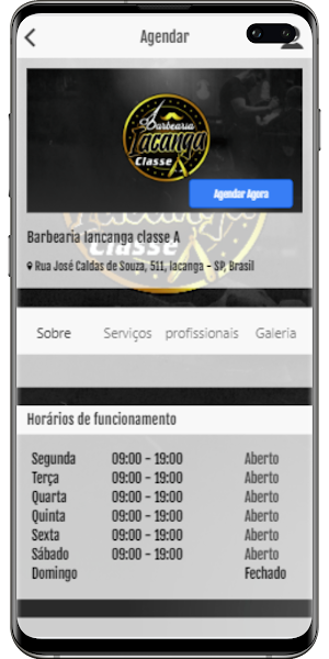 Barbearia Iancanga classe A Screenshot 1