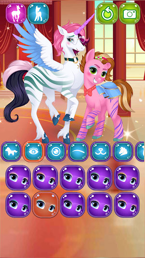 Unicorn pony dress up Screenshot 2